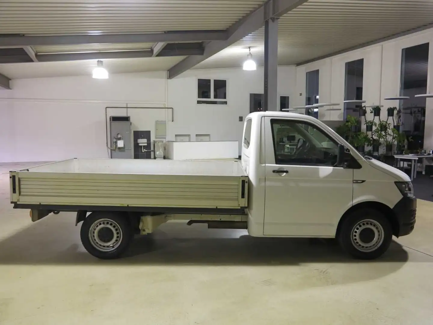 Volkswagen Transporter T6 Pritsche TDI2.0 SCR Lang EU6 AHK Blanc - 1