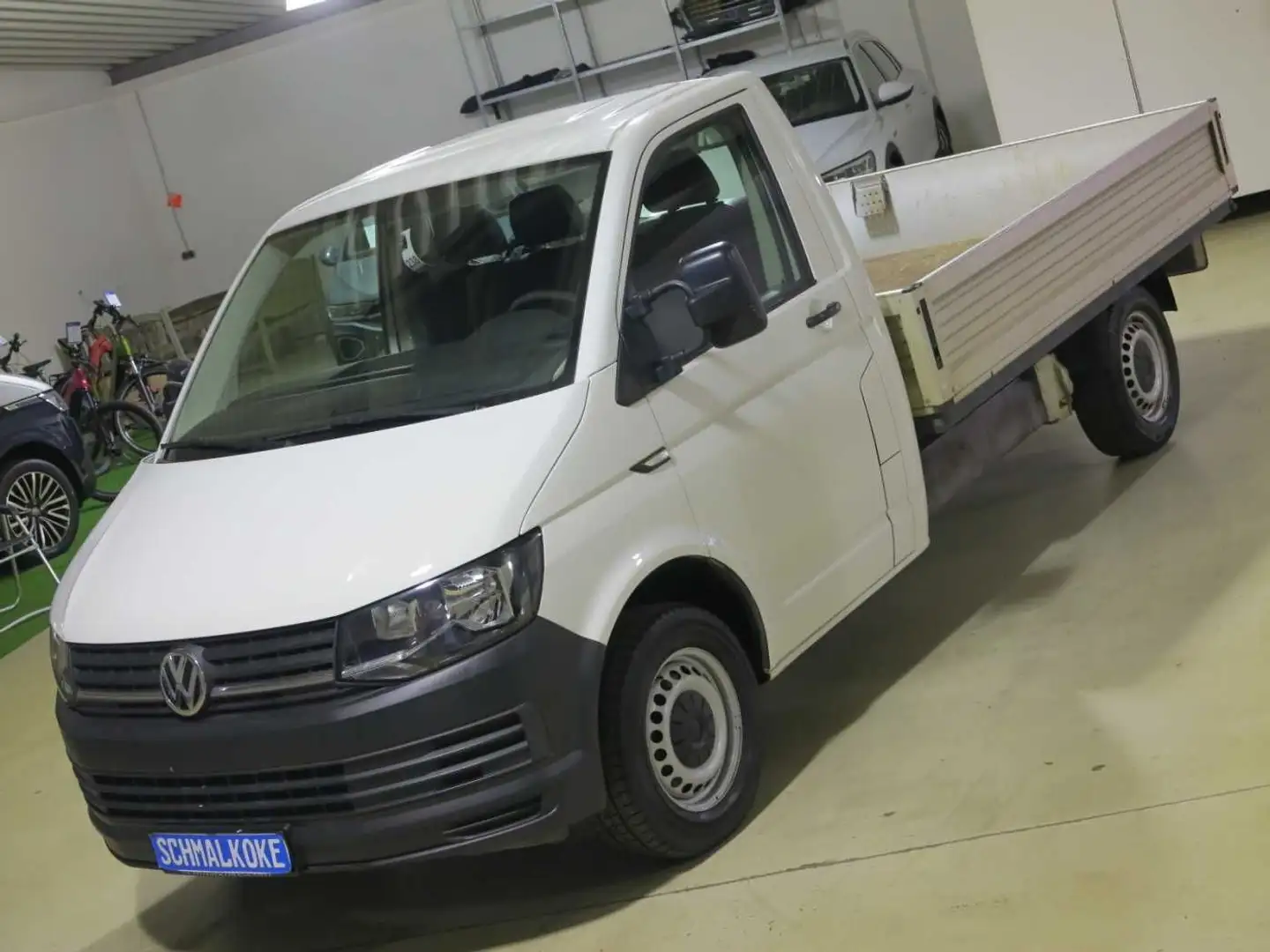 Volkswagen Transporter T6 Pritsche TDI2.0 SCR Lang EU6 AHK Blanc - 2
