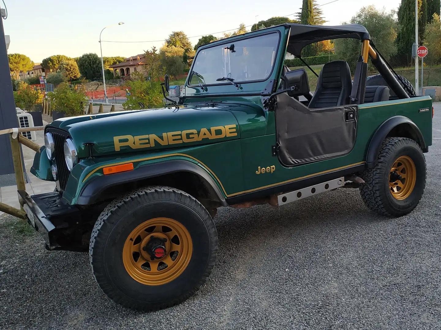 Jeep CJ-7 Verde - 1