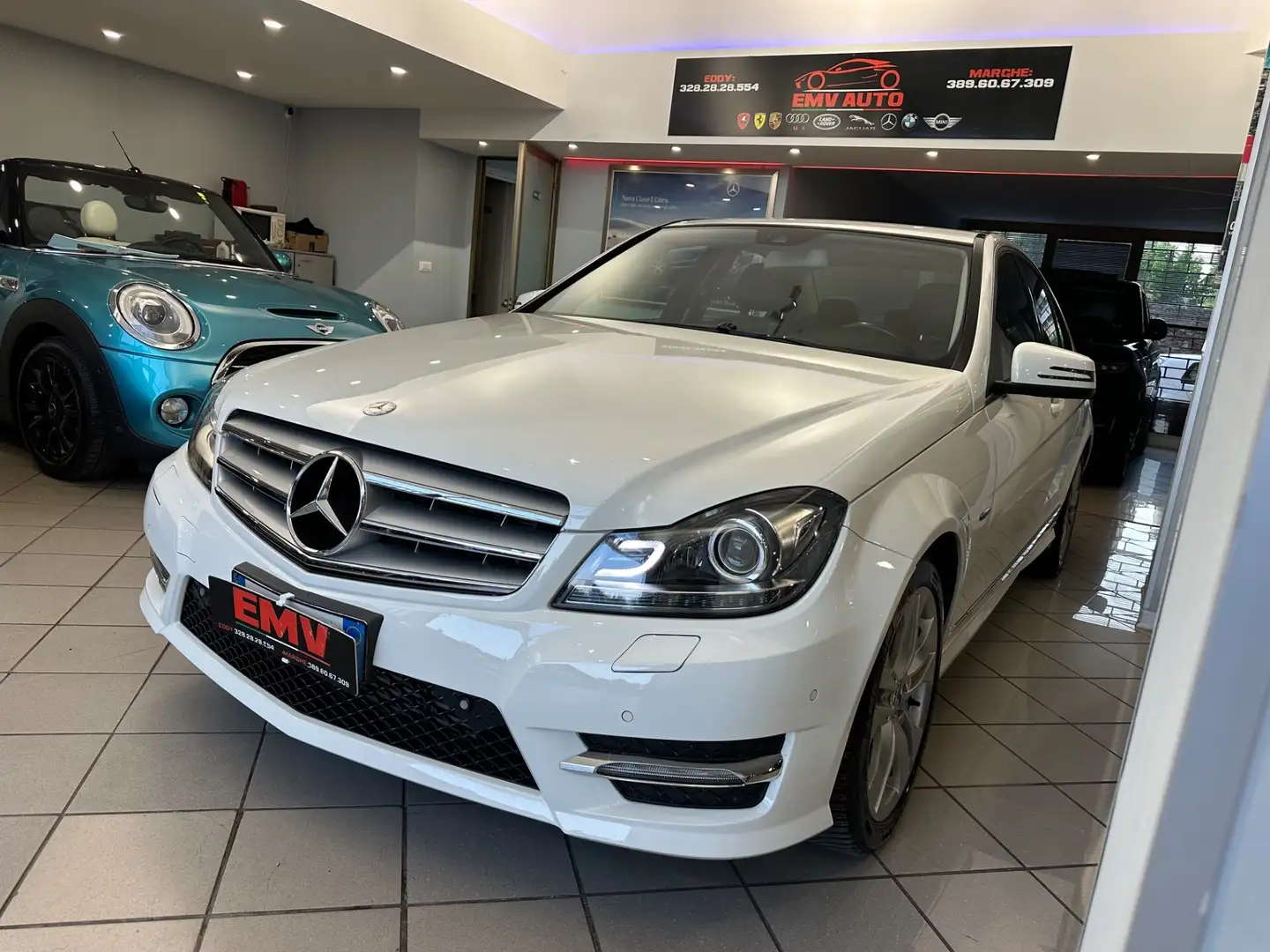 Mercedes-Benz C 220 C 220 CDI BlueEFFICIENCY Avantgarde Bianco - 2