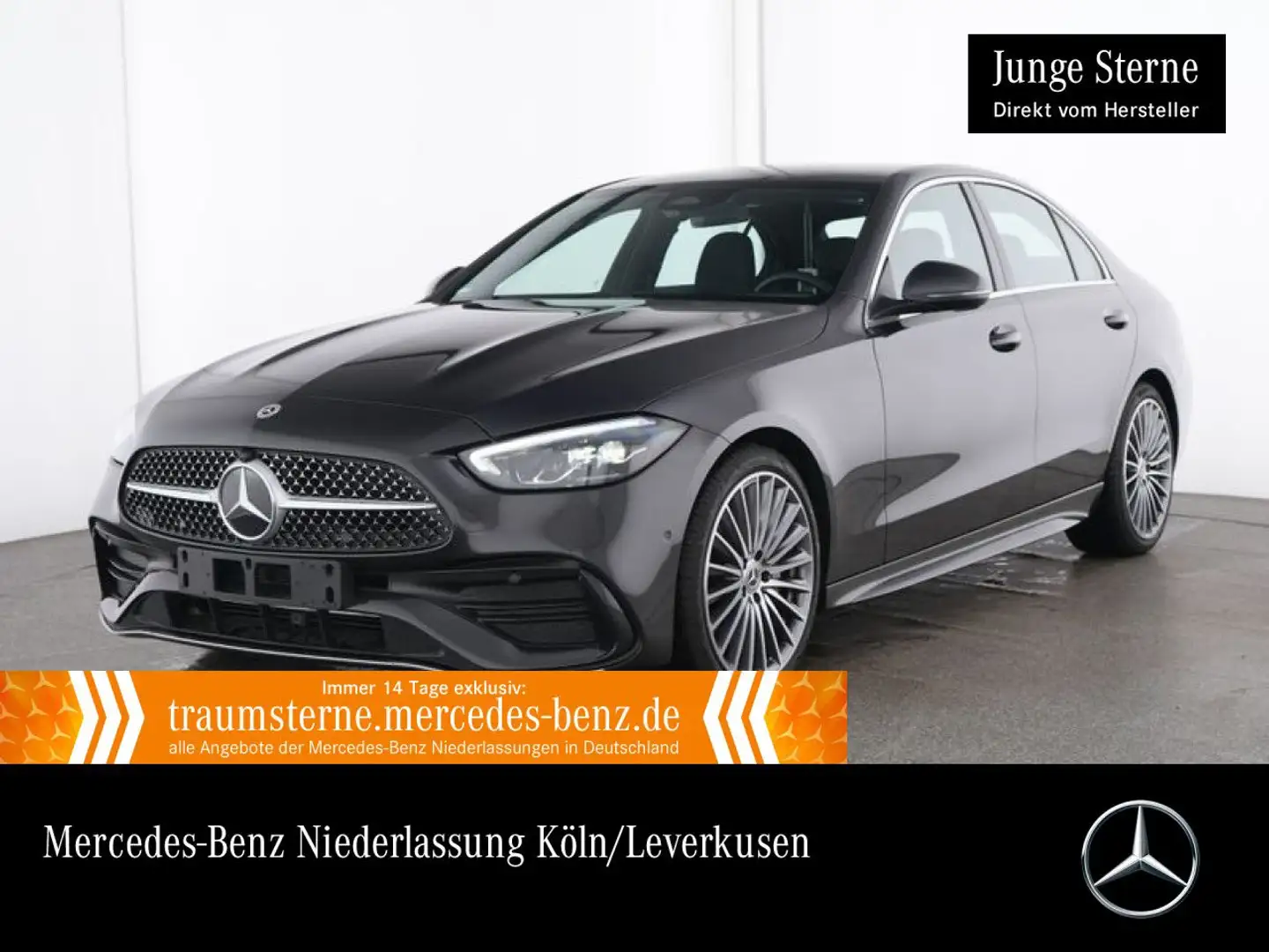 Mercedes-Benz C 180 AMG+LED+KAMERA+KEYLESS+9G Grau - 1