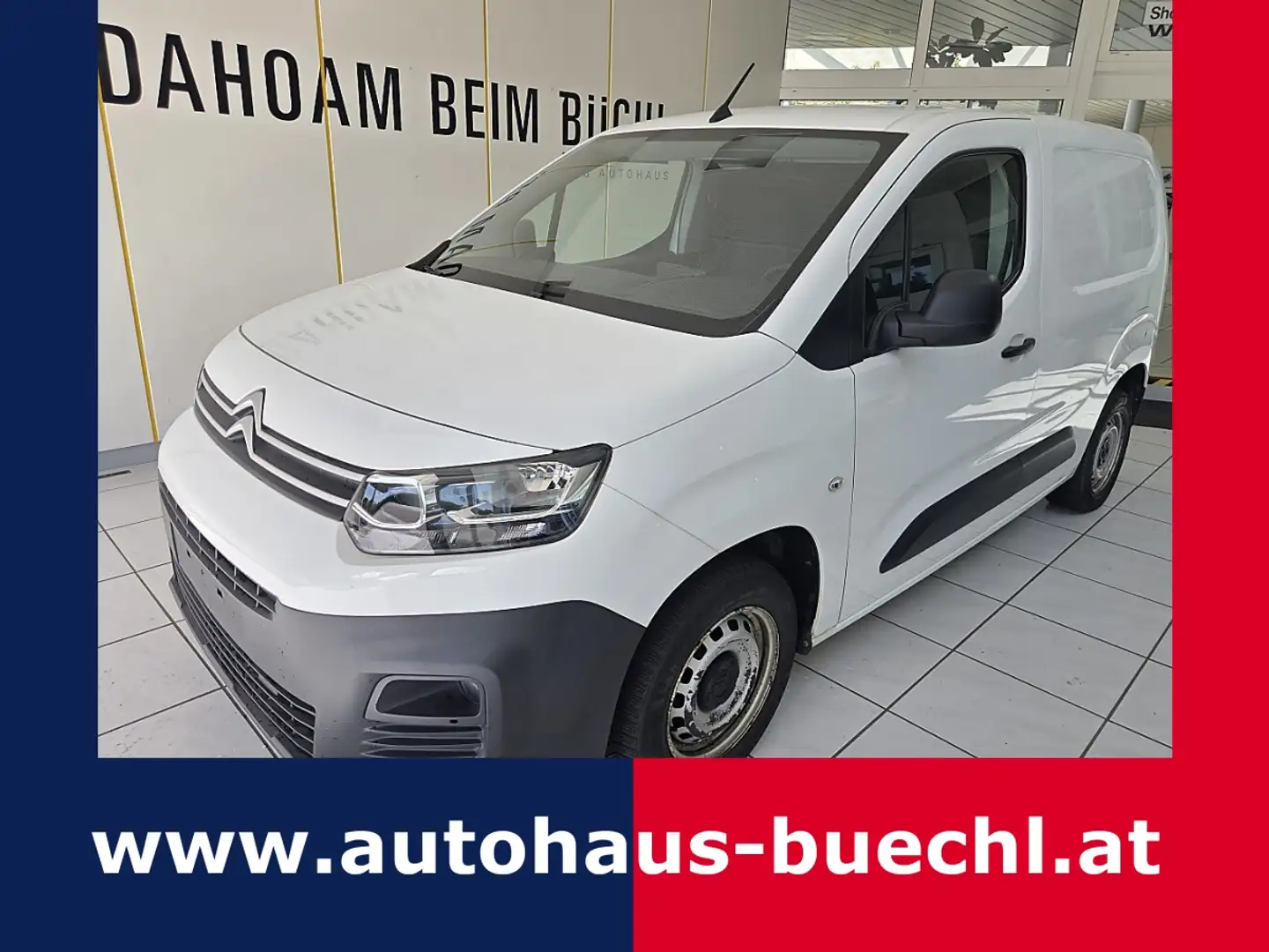 Citroen Berlingo KW Komfort+  M BHDi 75 Weiß - 1