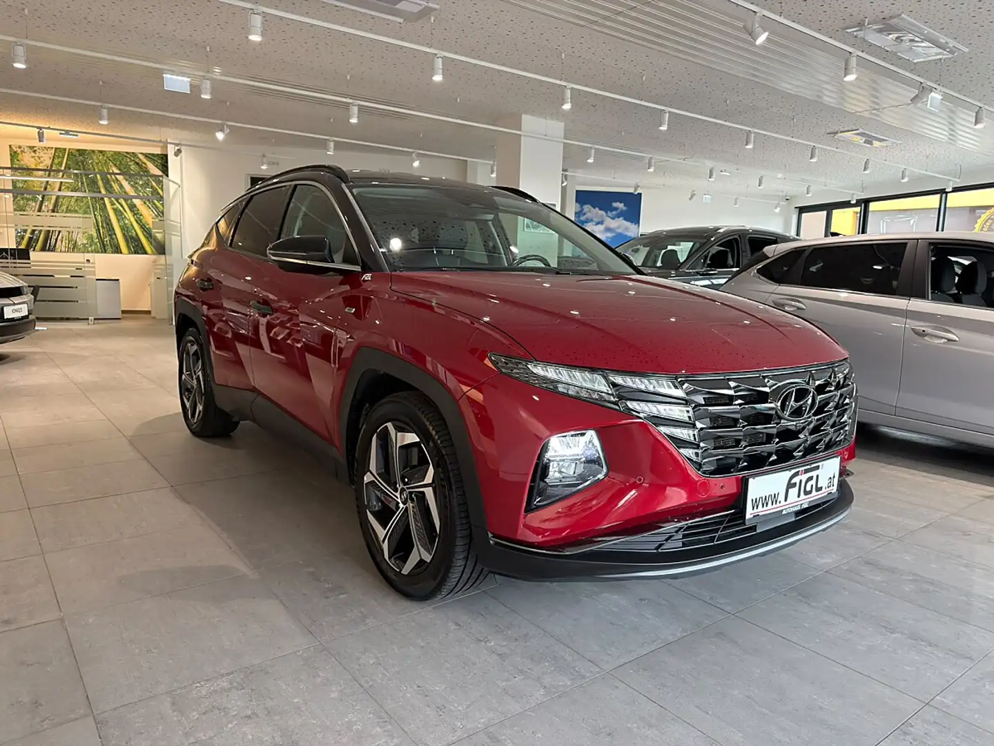Hyundai TUCSON Tucson 1,6 T-GDI 4WD 48V Prestige Line DCT Rot - 2