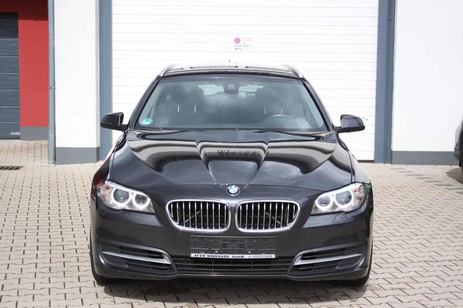 BMW 520 d Touring Navi / Xenon / AHK Gris - 1
