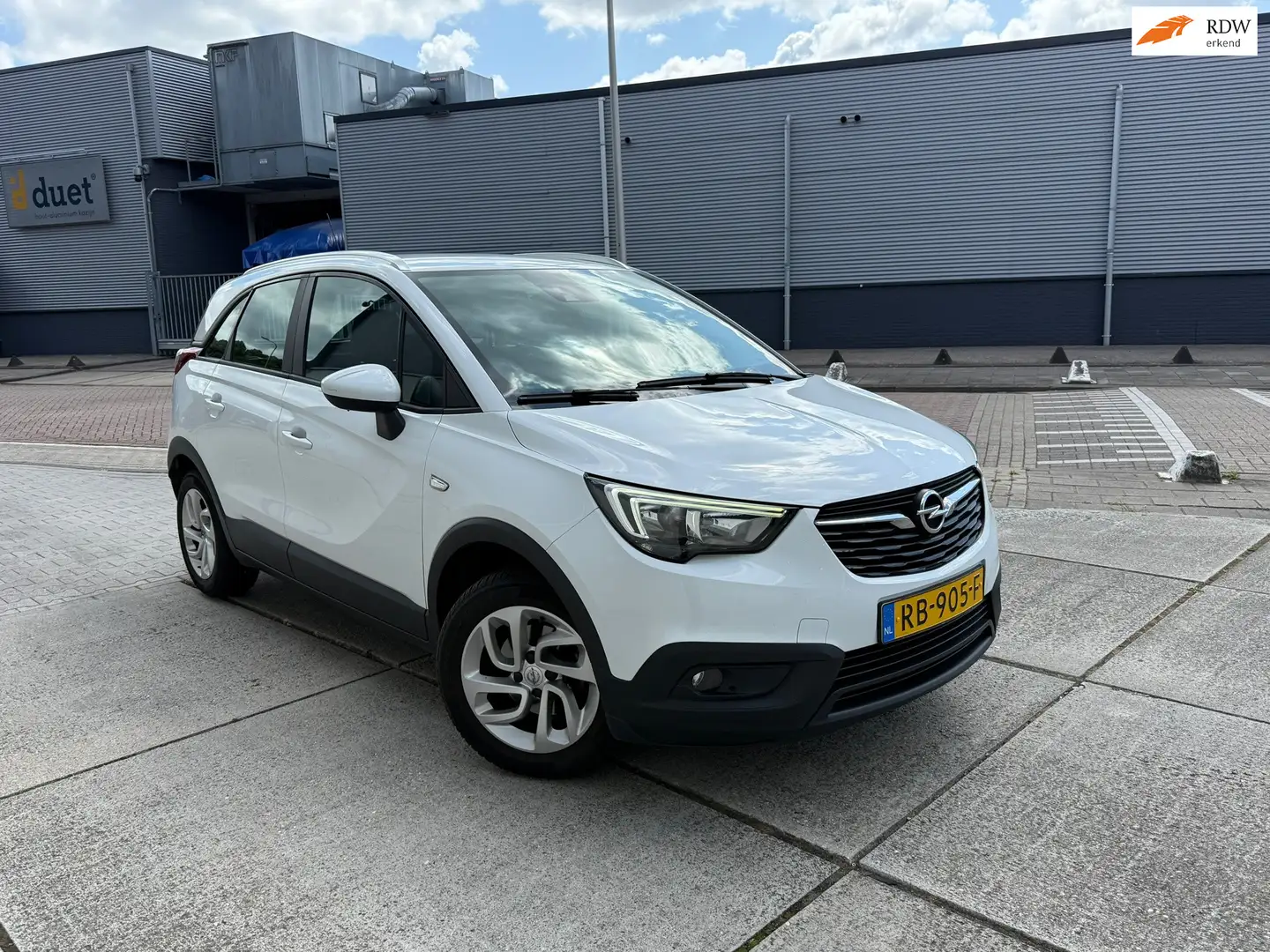 Opel Crossland X 1.2 Turbo Online Edition Volledig onderhouden Clim Wit - 1