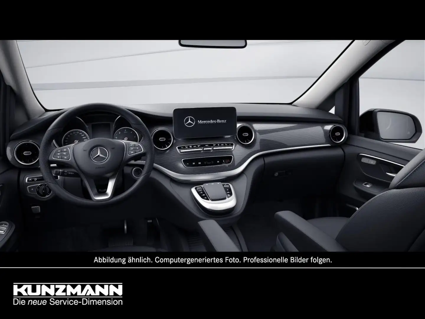 Mercedes-Benz V 300 d Avantgarde Edition Lang Navi AHK Kamera Schwarz - 2