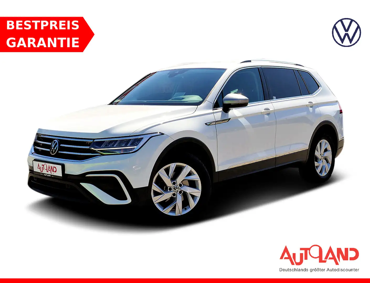 Volkswagen Tiguan Allspace 1.5 TSI DSG Life VC HUD LED ACC AH Bianco - 1