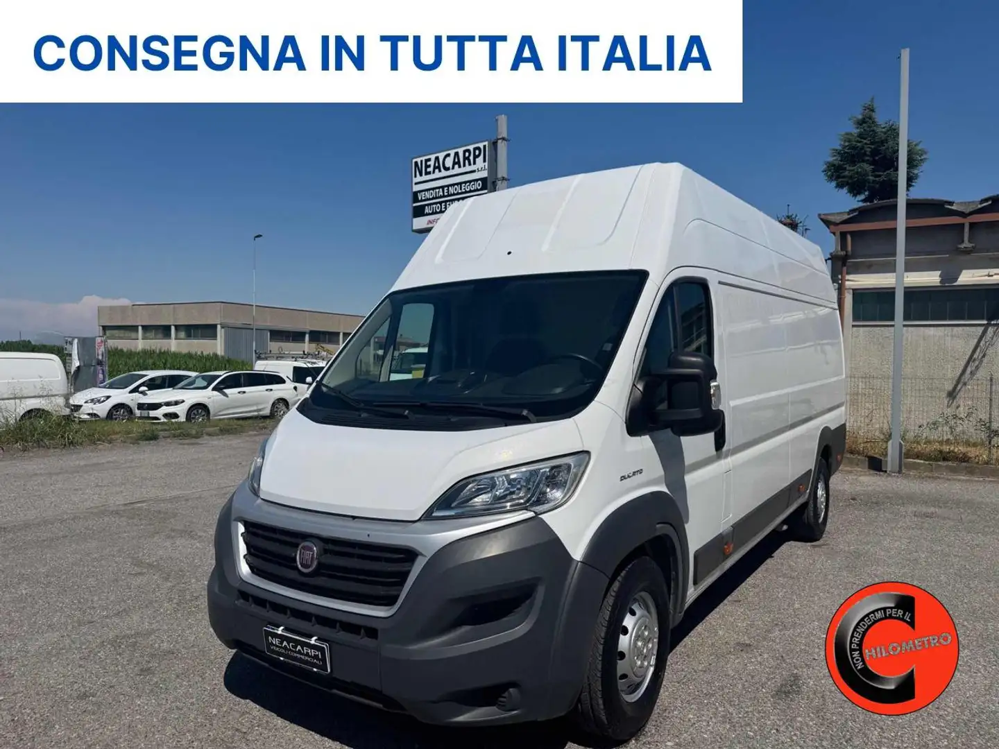 Fiat Ducato 35 MAXI L4H3 2.3 MJT 130 CV E6B SUPERALTO-CLIMA- Bianco - 1
