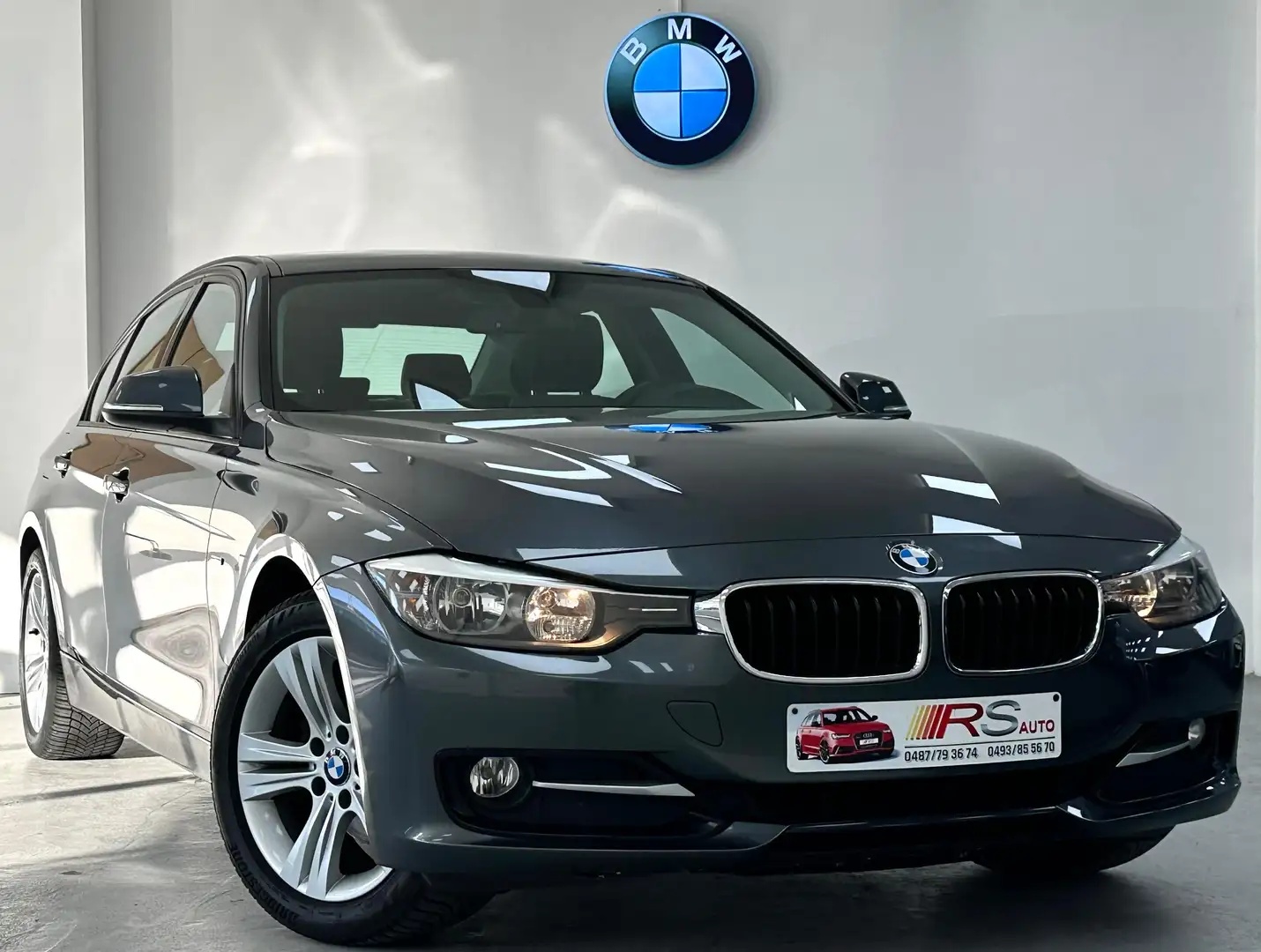 BMW 316 d AUTOMATIQUE - GARANTIE 12 MOIS - GPS - CUIR - Grijs - 2