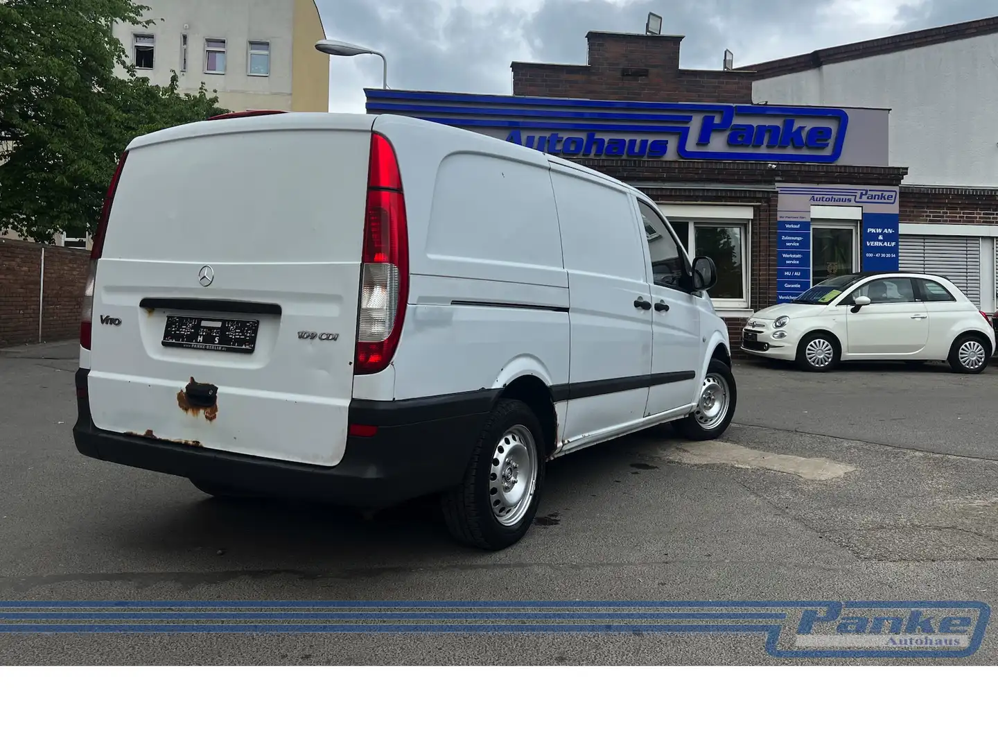 Mercedes-Benz Vito 109 CDI lang*Rost*03/25TÜV*Pano*2-E. Білий - 2