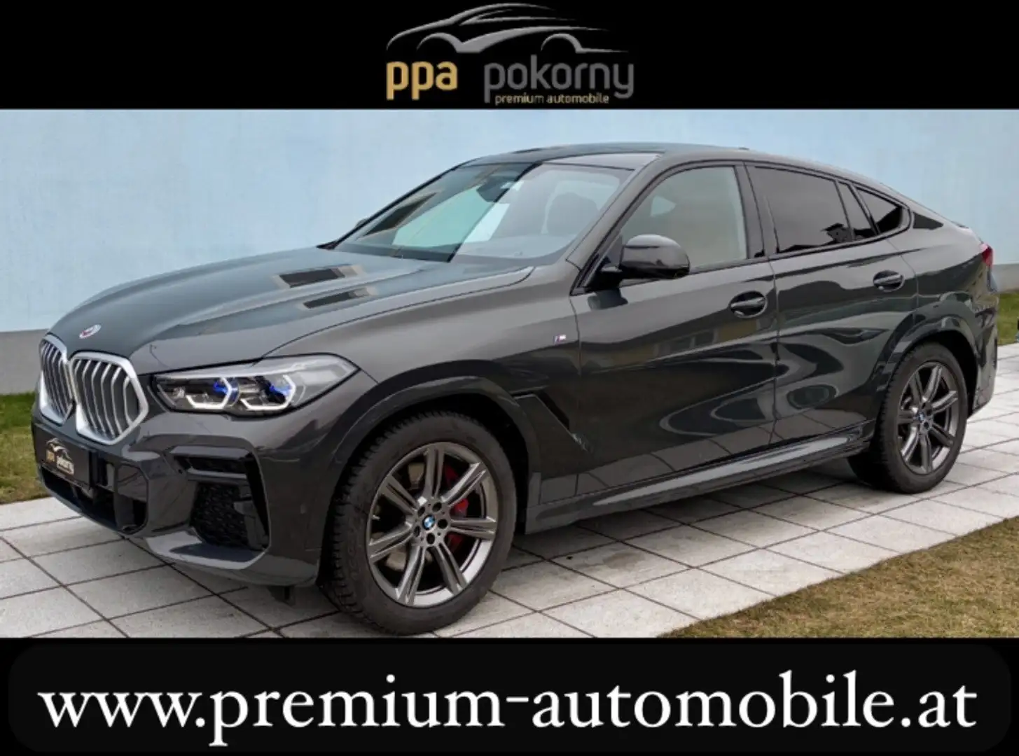 BMW X6 xDrive40i 48 V Aut. - VOLL - 1. Besitz - Leasin... Grau - 1