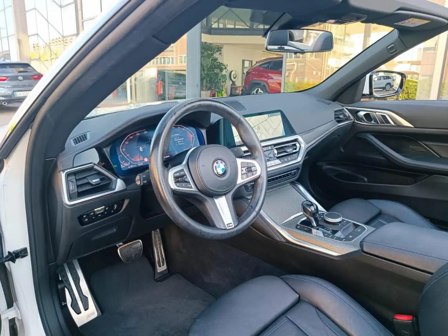 BMW 420 d 48V Cabrio Msport Wit - 2