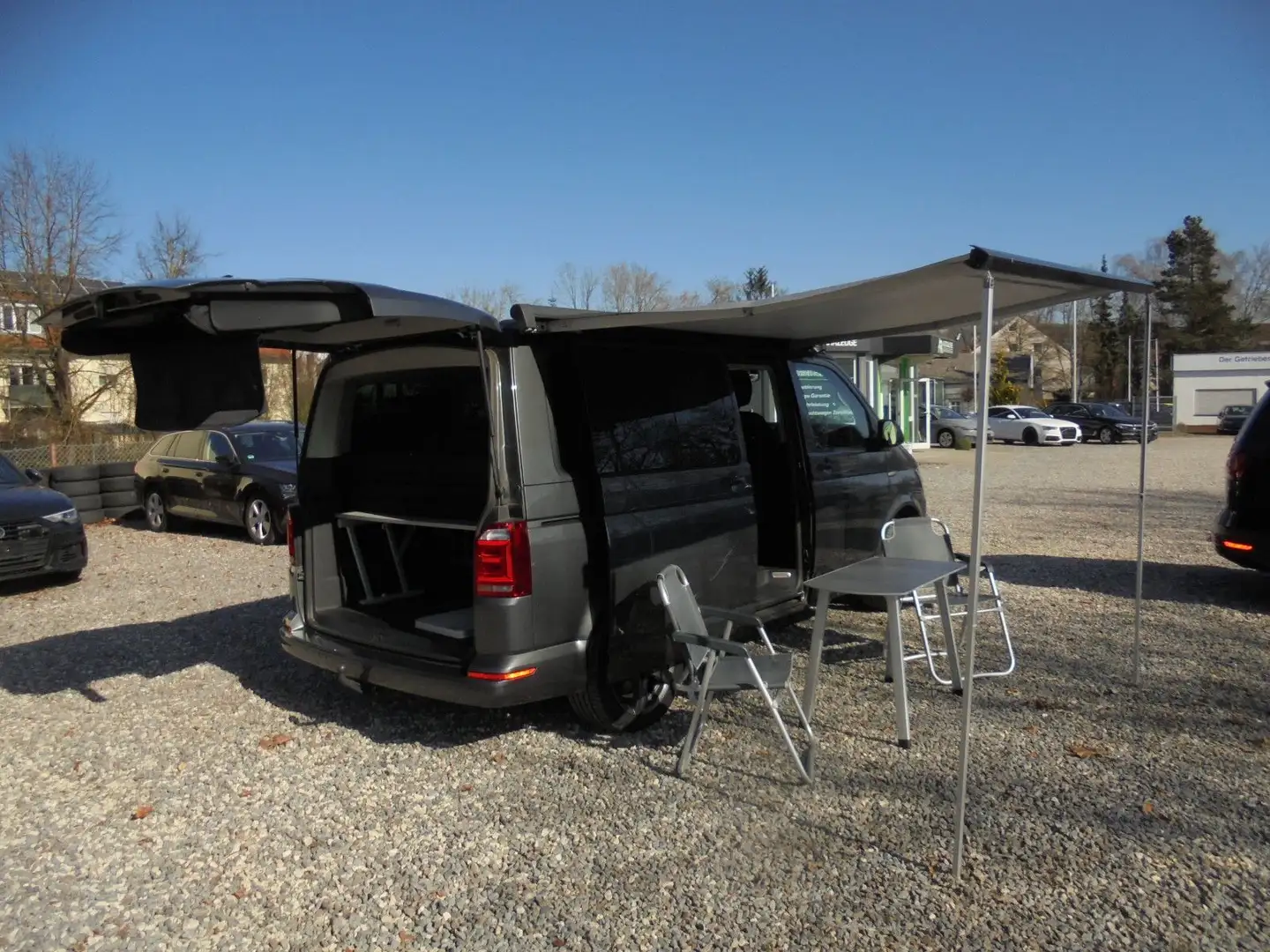 Volkswagen T6 California T6 Califo Beach 4Mot 1 Hd 7 Si  TÜV SERVICE NEU Gris - 2