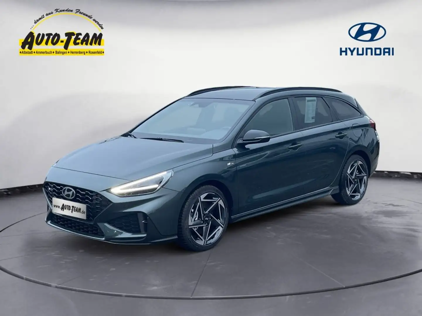 Hyundai i30 Kombi 1.5 T-GDI 48V-Hybrid DCT N Line (PD) Grün - 1