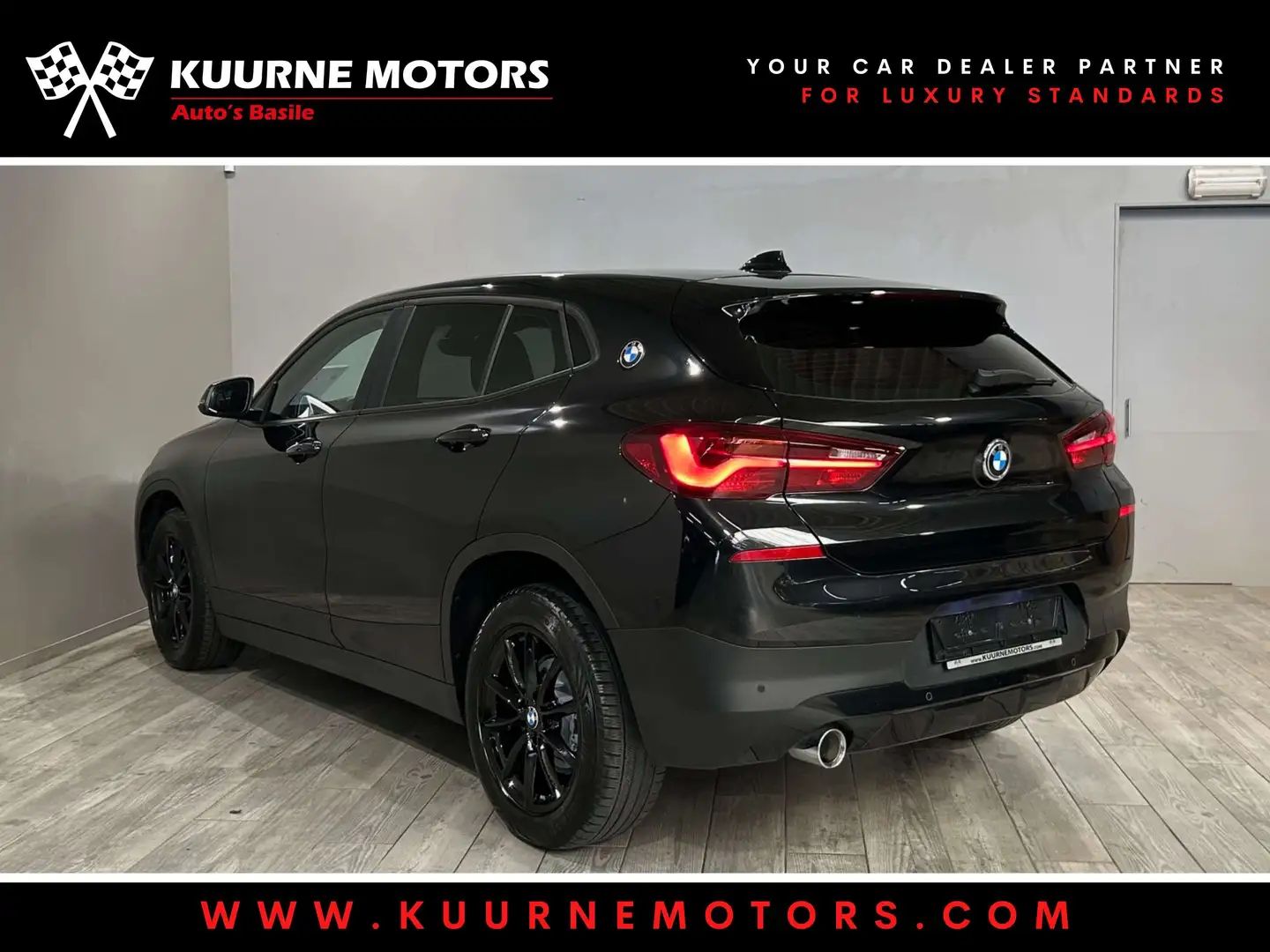 BMW X2 sDrive16dA BlackLine Led/Leder/Gps *1j garantie* Nero - 2