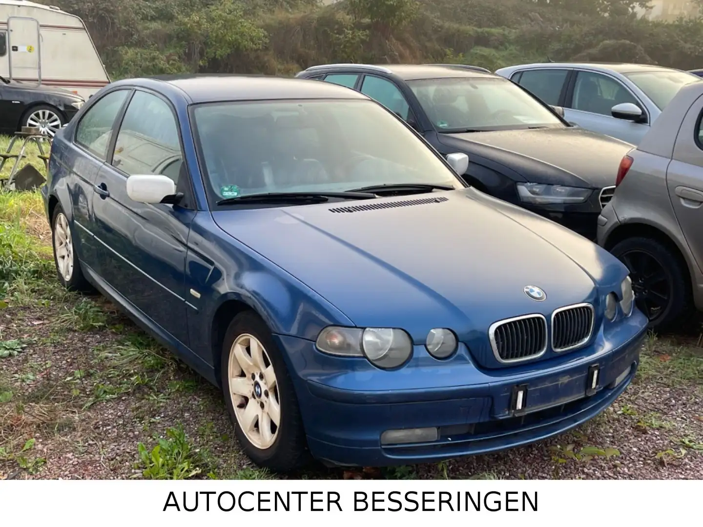 BMW 316 ti Compact * KLIMA * TEILLEDER * Blauw - 2