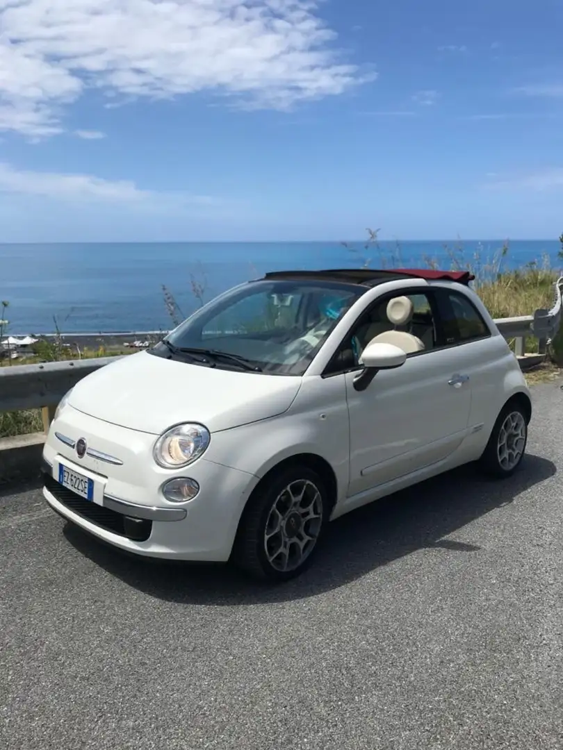 Fiat 500C 1.3 mjt 16v Lounge 95cv Bianco - 2