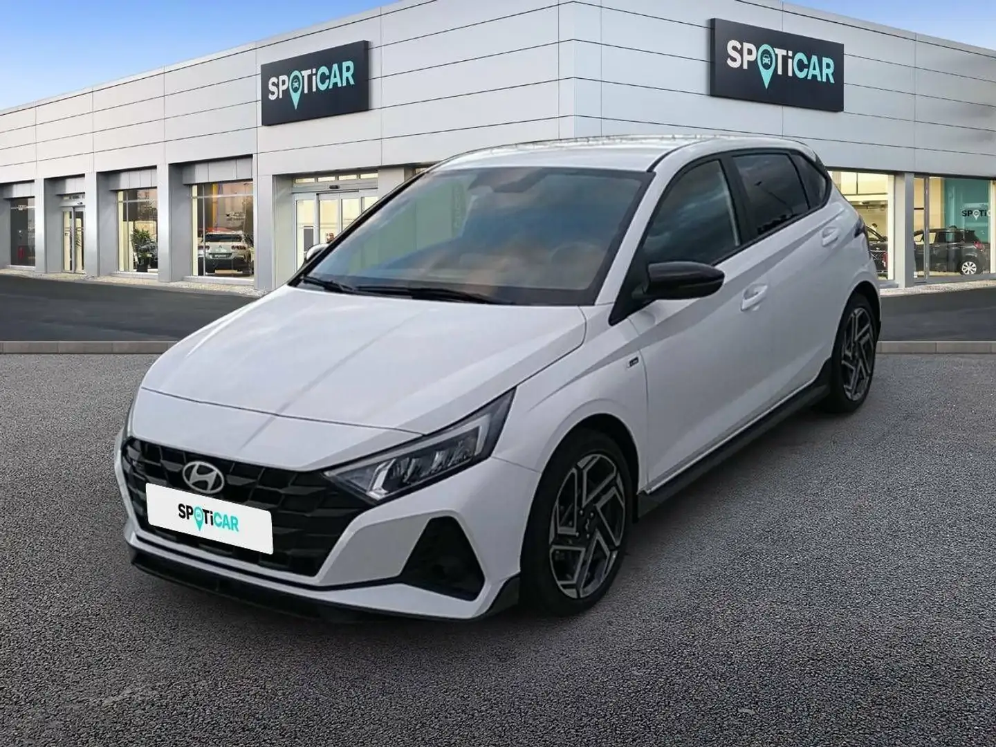Hyundai i20 1.2 MPI N Line Blanc - 1