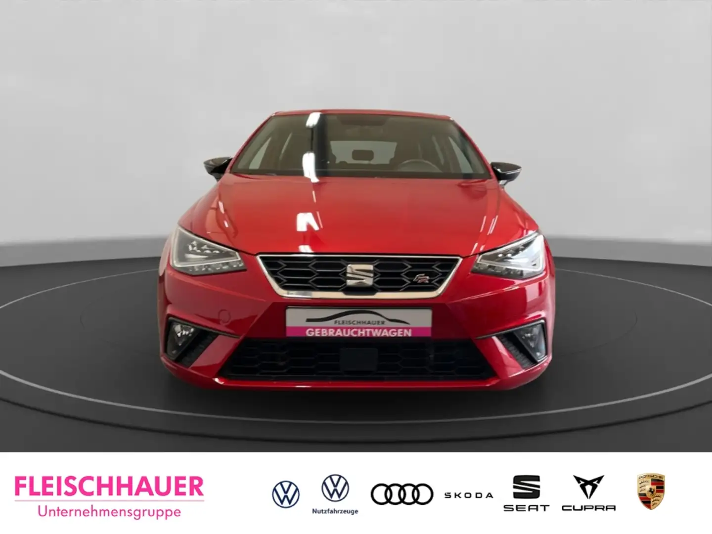 SEAT Ibiza FR 1.0 TSI Navi LED CarPlay Android Auto Rojo - 2