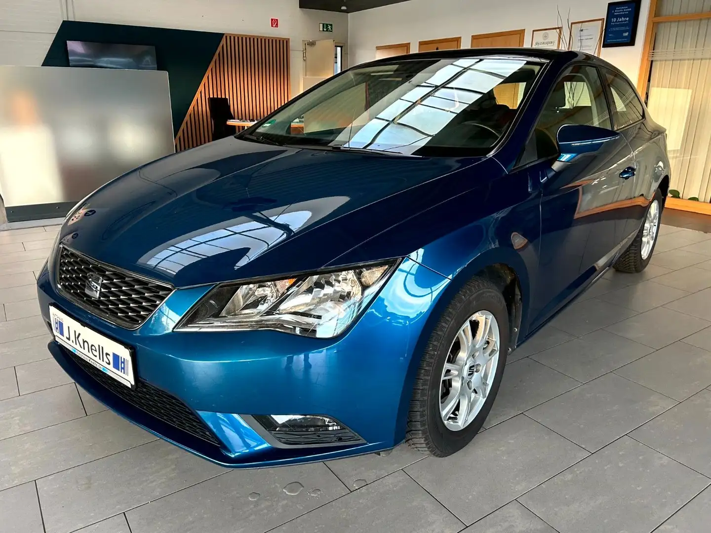 SEAT Leon SC Style/Schiebedach/Tempomat/1.Hand Bleu - 1