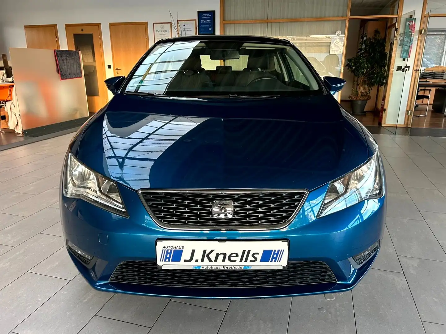 SEAT Leon SC Style/Schiebedach/Tempomat/1.Hand Bleu - 2