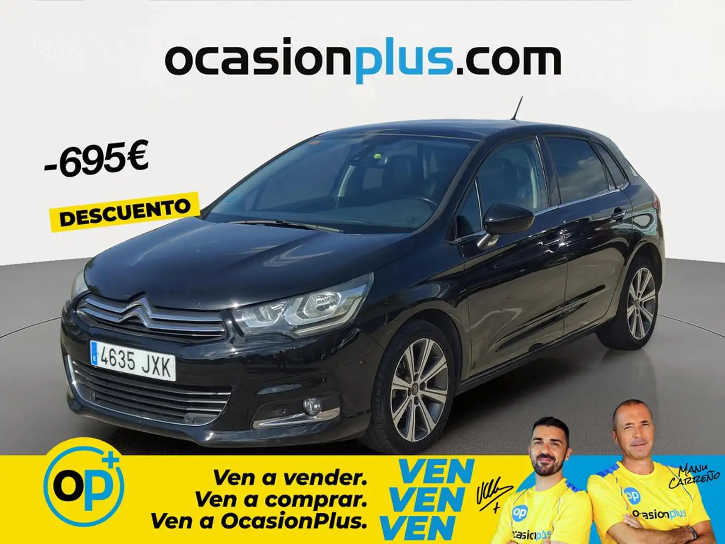 Citroen C4 1.2 PureTech S&S Feel Edition 130 Negro - 1