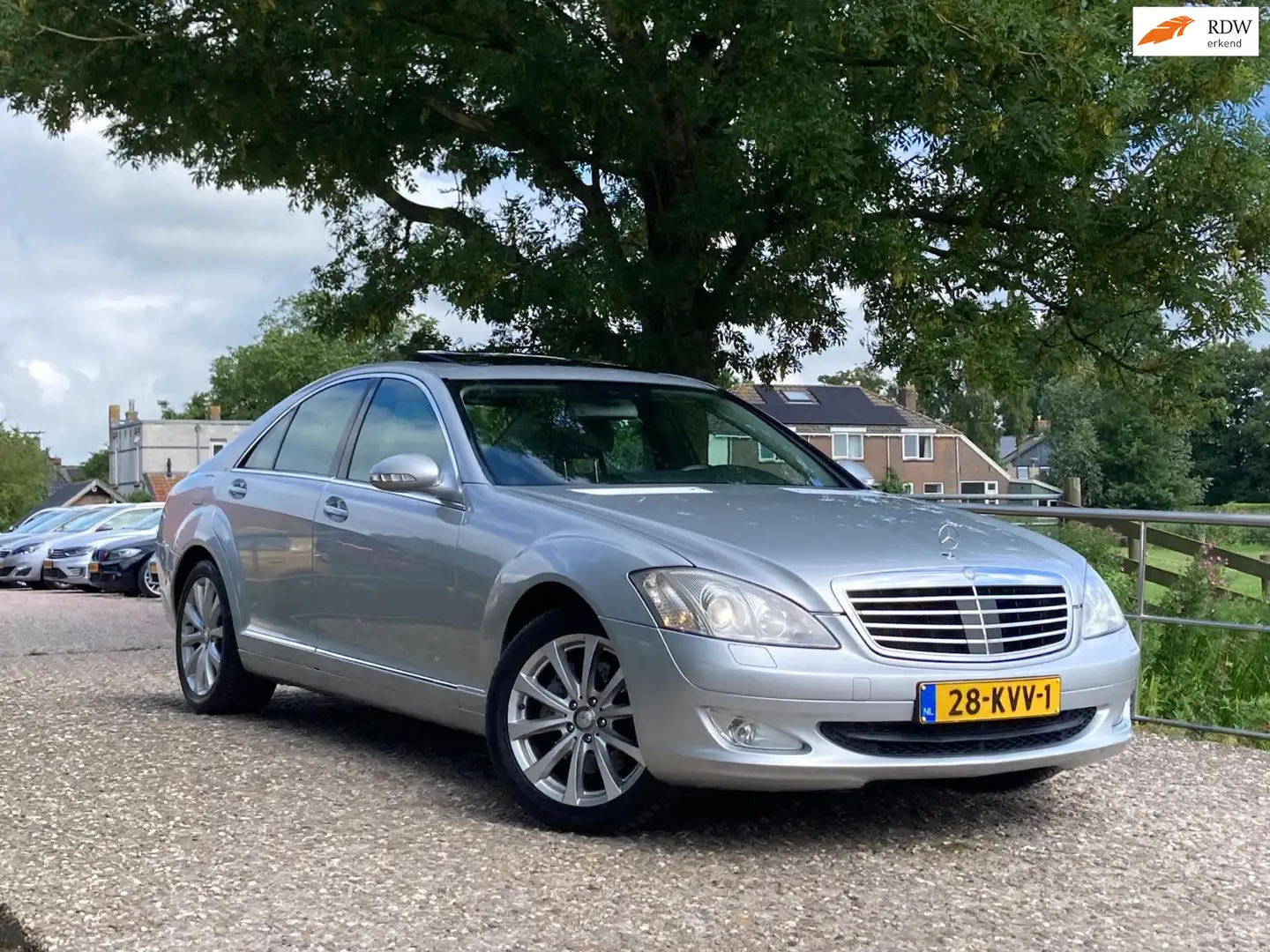 Mercedes-Benz S 320 CDI| Schuif/kanteldak + ACC + Lederbekleding + Nav Šedá - 1