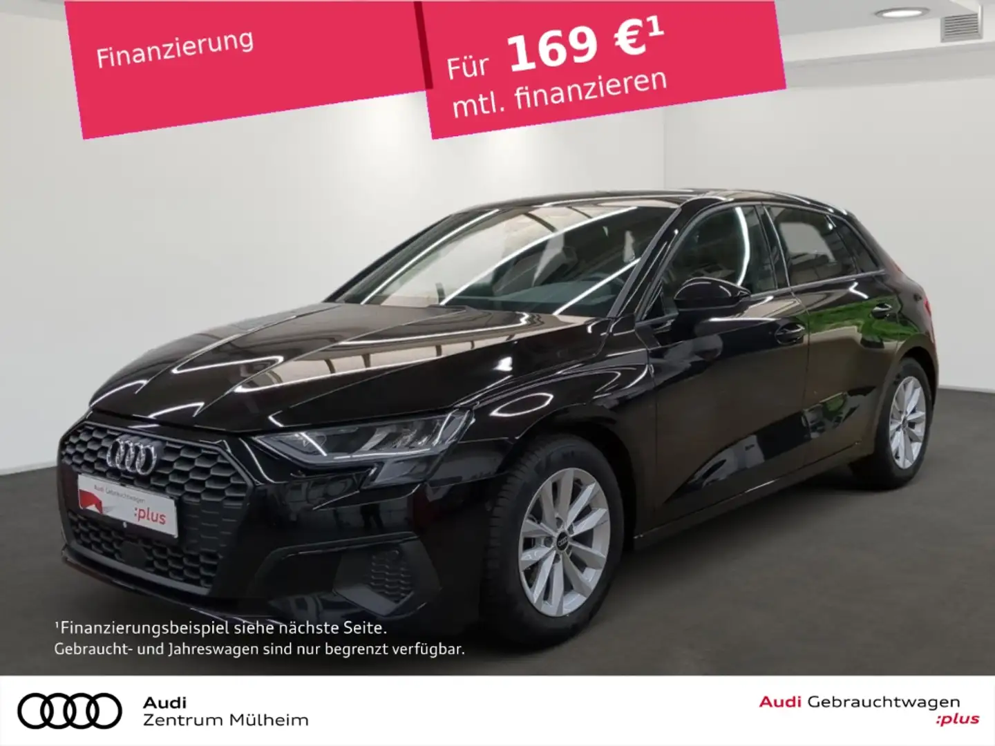 Audi A3 Sportback 30 TFSI Navi virtual ACC APS Plus Nero - 1