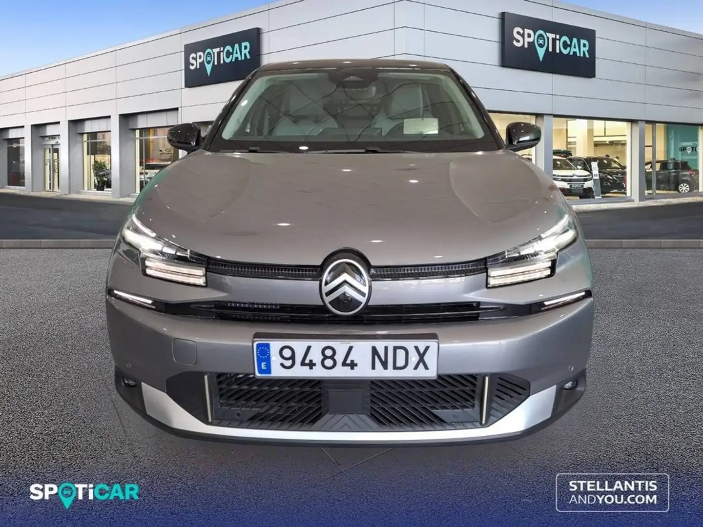 Citroen C4 Hybrid 145 ë-DCS6 Business Edition Gris - 2