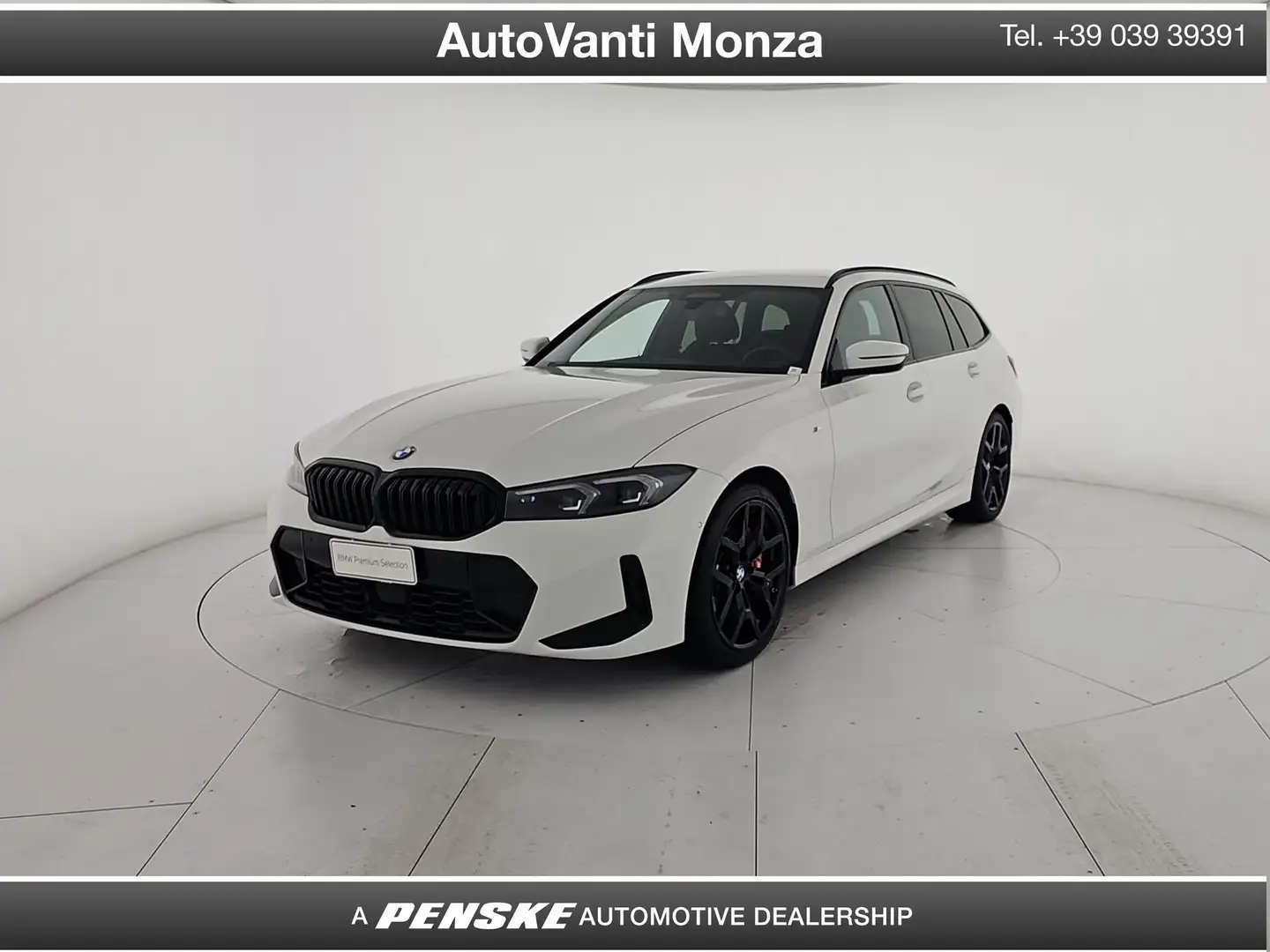 BMW 320 320d 48V xDrive Touring Msport Pro Blanc - 1