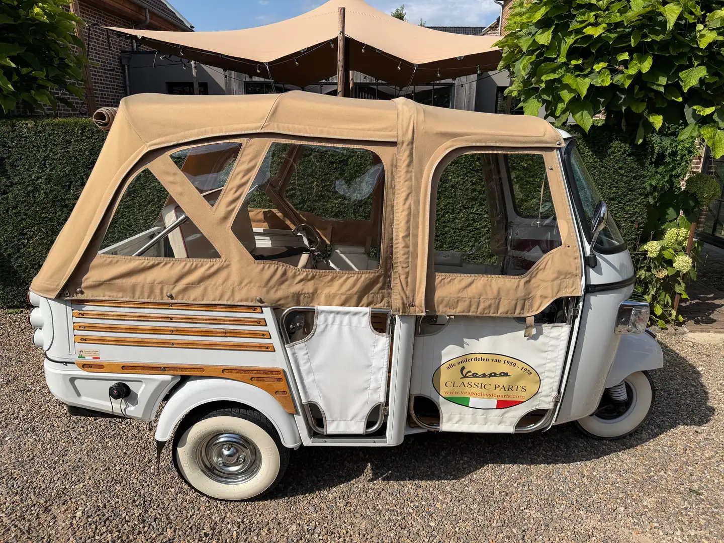 Piaggio Ape Calessino 400 Weiß - 2