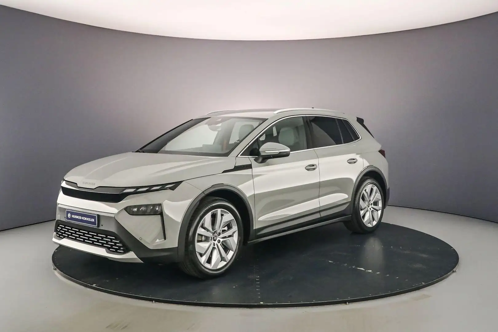 Skoda Elroq Business Edition 286pk Automaat Trekhaak, Adaptive Grijs - 1