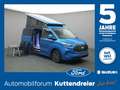 Ford Transit Custom 2.0  320 L2 Nugget SHZ*NAV*AHK Bleu - thumbnail 1