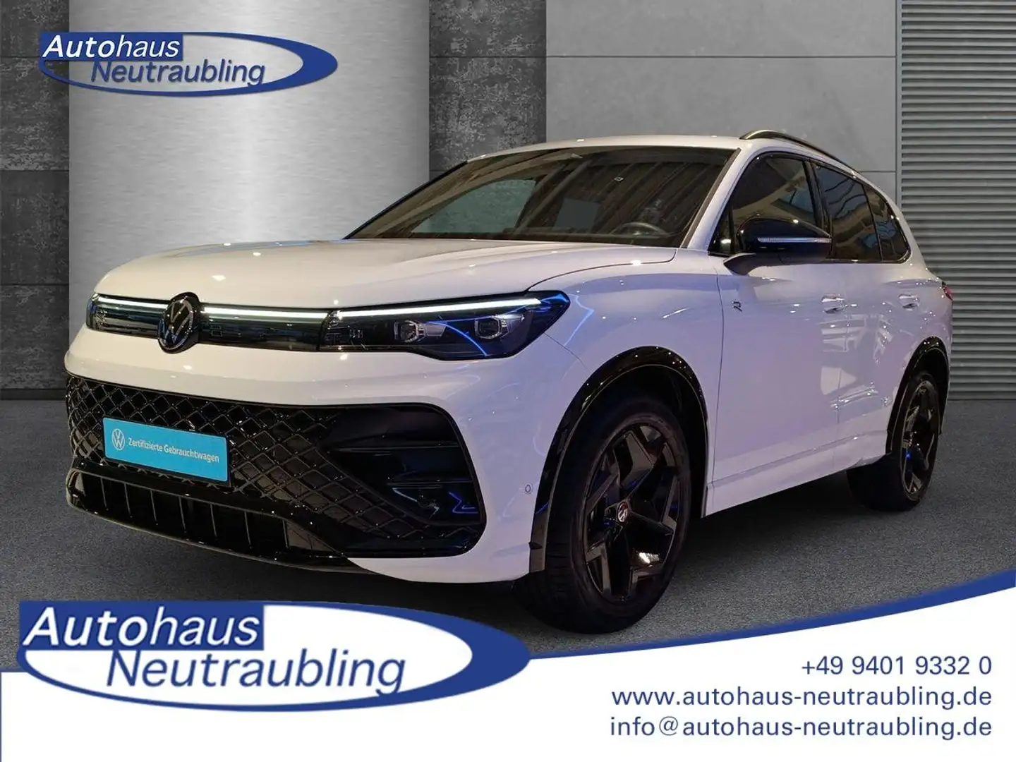 Volkswagen Tiguan 1.5 eTSI "R-LINE" 150 PS DSG+NAVI+PANORAMA+SHZ+AHK Weiß - 1