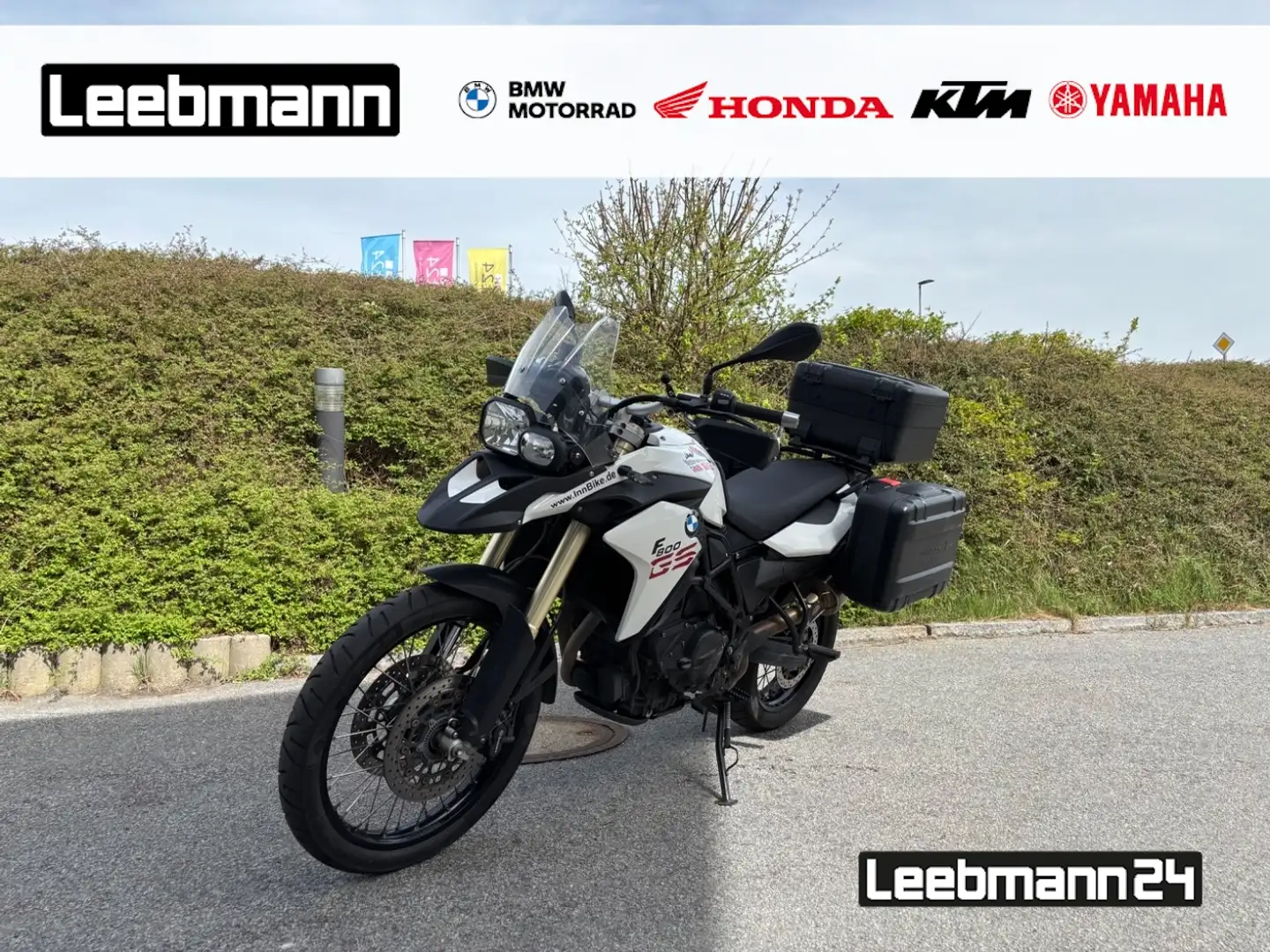BMW F 800 GS Kofferset Bianco - 1