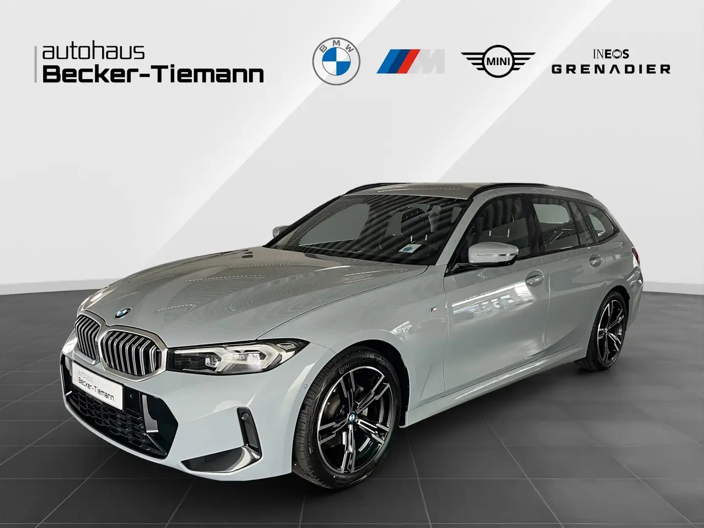 BMW 320 i Touring M Sport/ Park Assistant Plus/ LC Profess Gris - 1