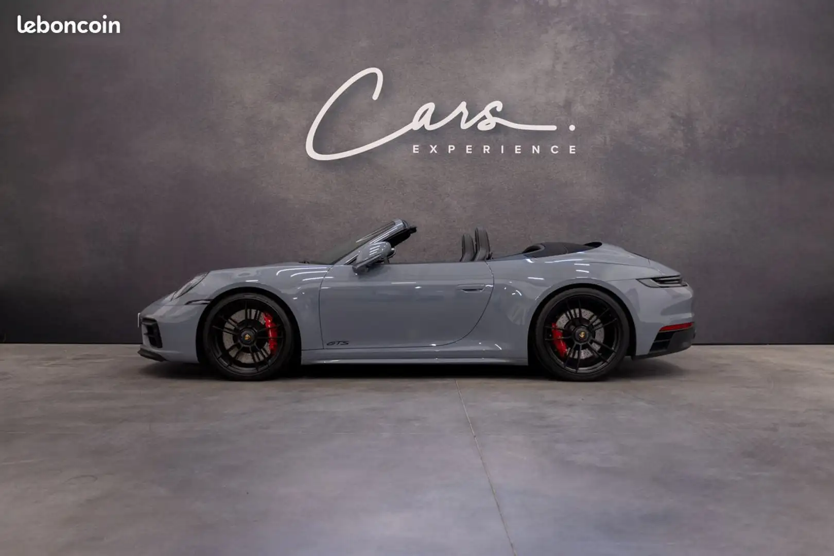 Porsche 992 992 Carrera 4 GTS Cabriolet 3.0 480 cv –FRANÇAISE–CARBONE-LIFT – BOSE–ROUES AR DIRECTRICES- Gris - 2