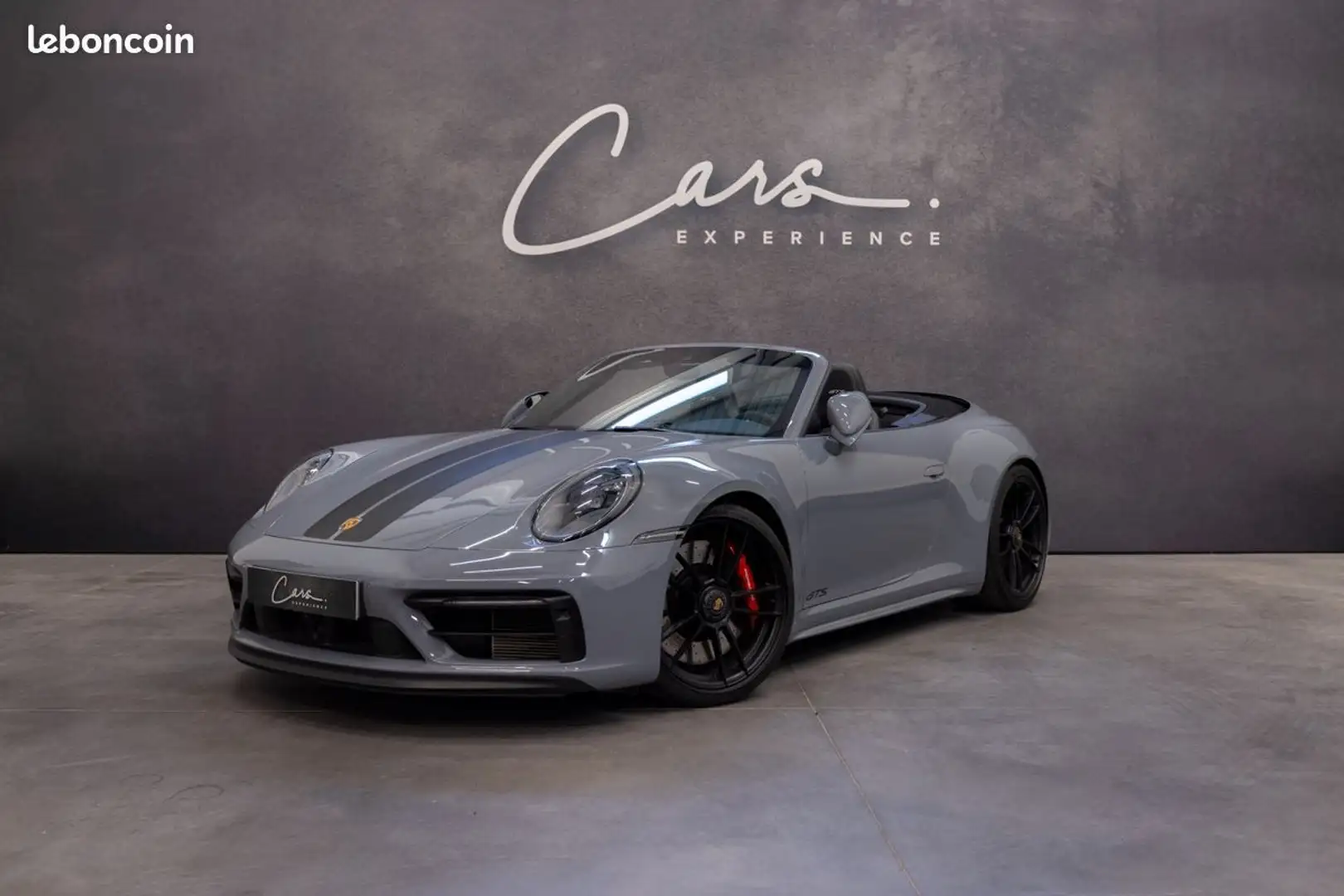 Porsche 992 992 Carrera 4 GTS Cabriolet 3.0 480 cv –FRANÇAISE–CARBONE-LIFT – BOSE–ROUES AR DIRECTRICES- Gris - 1