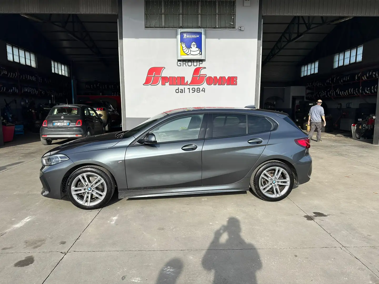 BMW 116 116i Msport auto Gris - 2