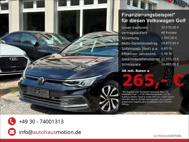2022 Volkswagen Golf in Black for sale