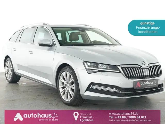 Skoda Superb Combi 2.0 TDI Navi|PDC|Teilleder|LED