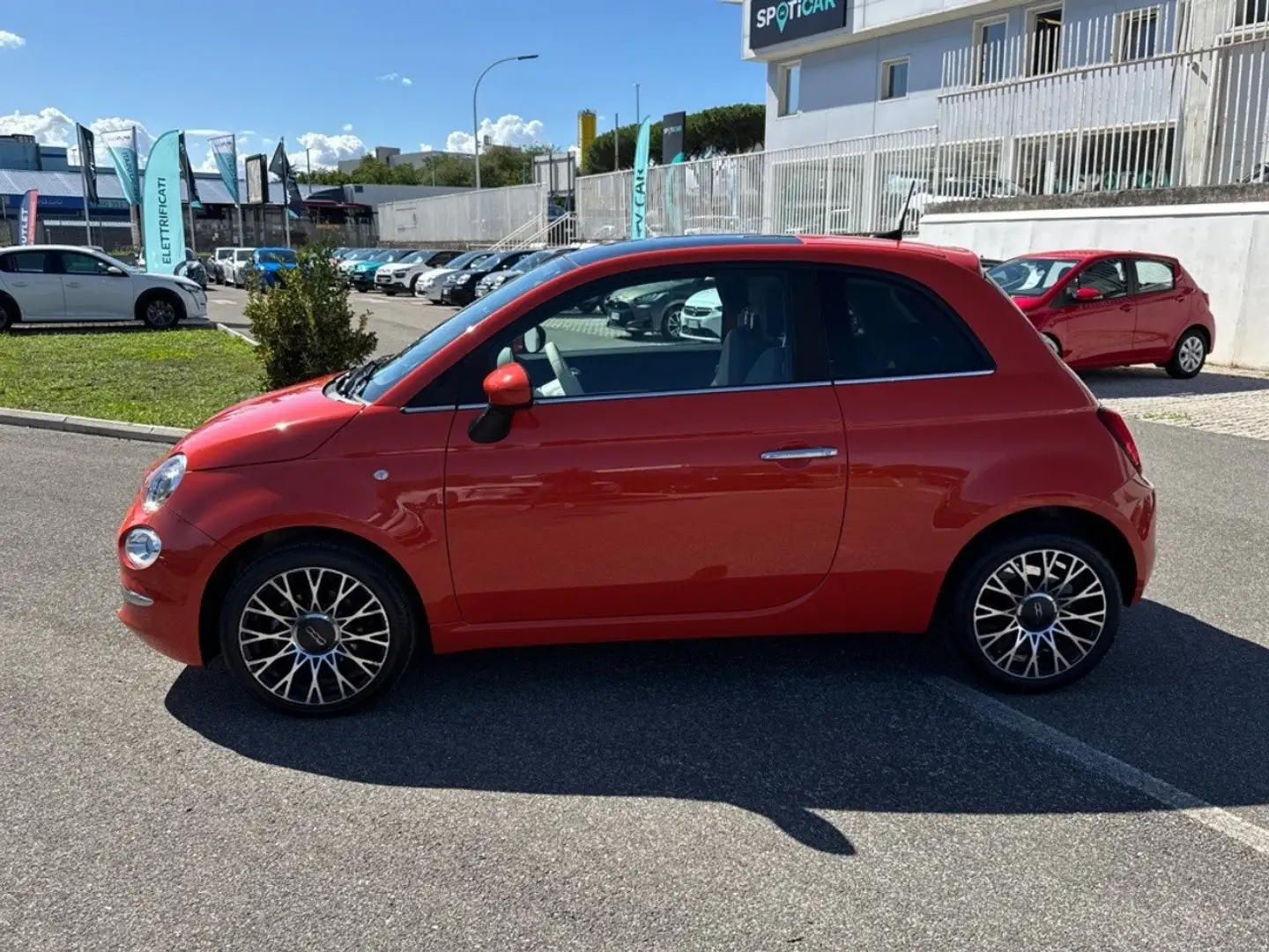 Fiat 500 1.0 70cv Ibrido Dolcevita Arancione - 2