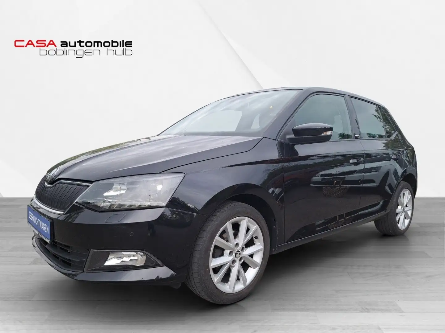 Skoda Fabia Joy 1.2 TSI Klimautomatik SHZ PDC Zwart - 1