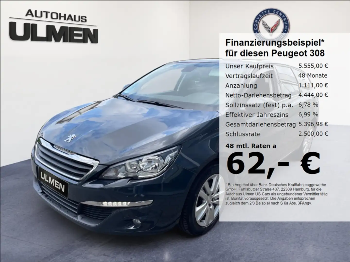 Peugeot 308 SW Active 1.2 PureTech 130  nur für Händler & Gewe Gri - 1