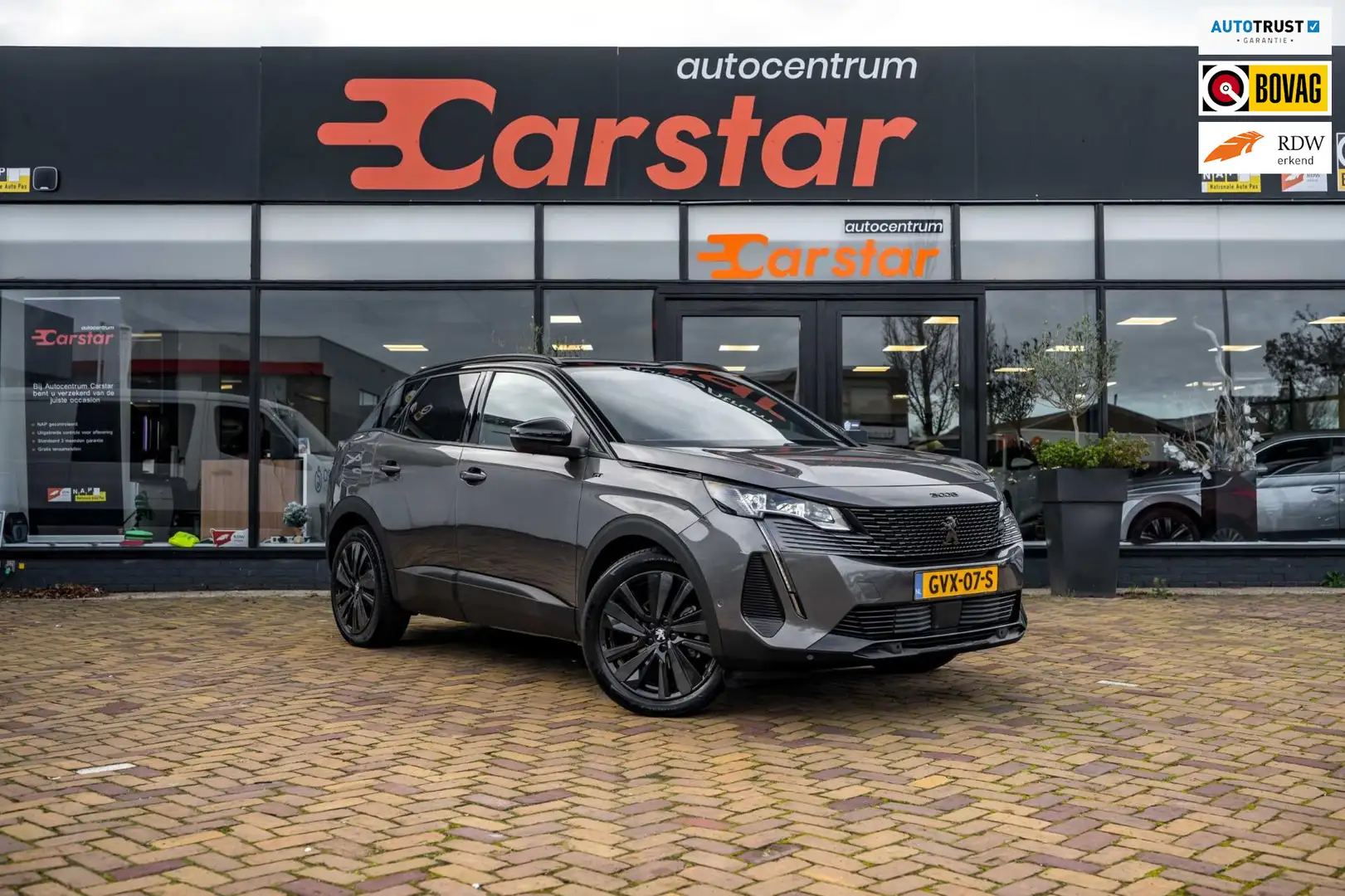 Peugeot 3008 1.2 PureTech GT|CARPLAY|STOELVERW.|CAM Grey - 1