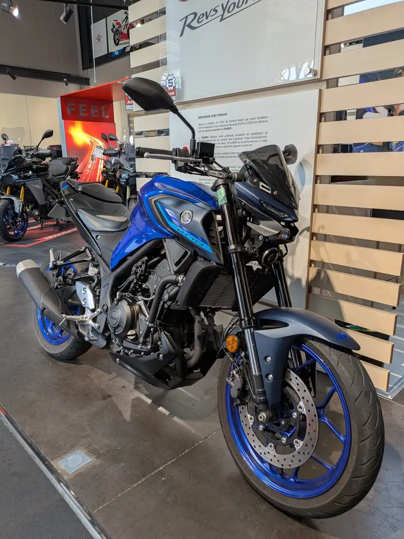 Yamaha MT-03 Modrá - 1