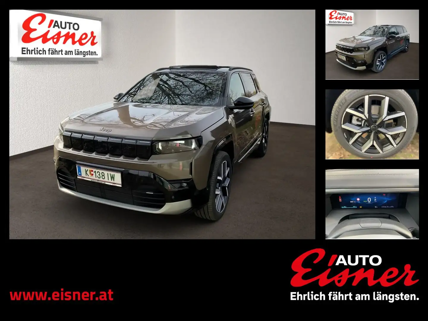 Jeep Compass ELEKTRO FIRST EDITION Vollausstattung Braun - 1