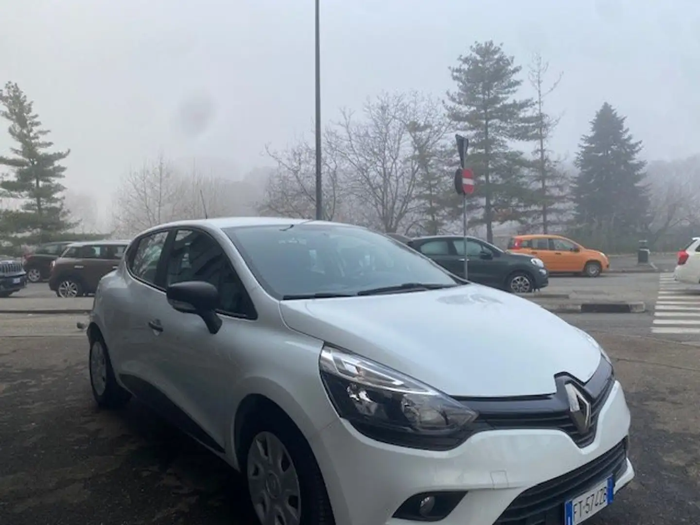 Renault Clio van autocarro GAS anno 2019 euro 6b Wit - 1