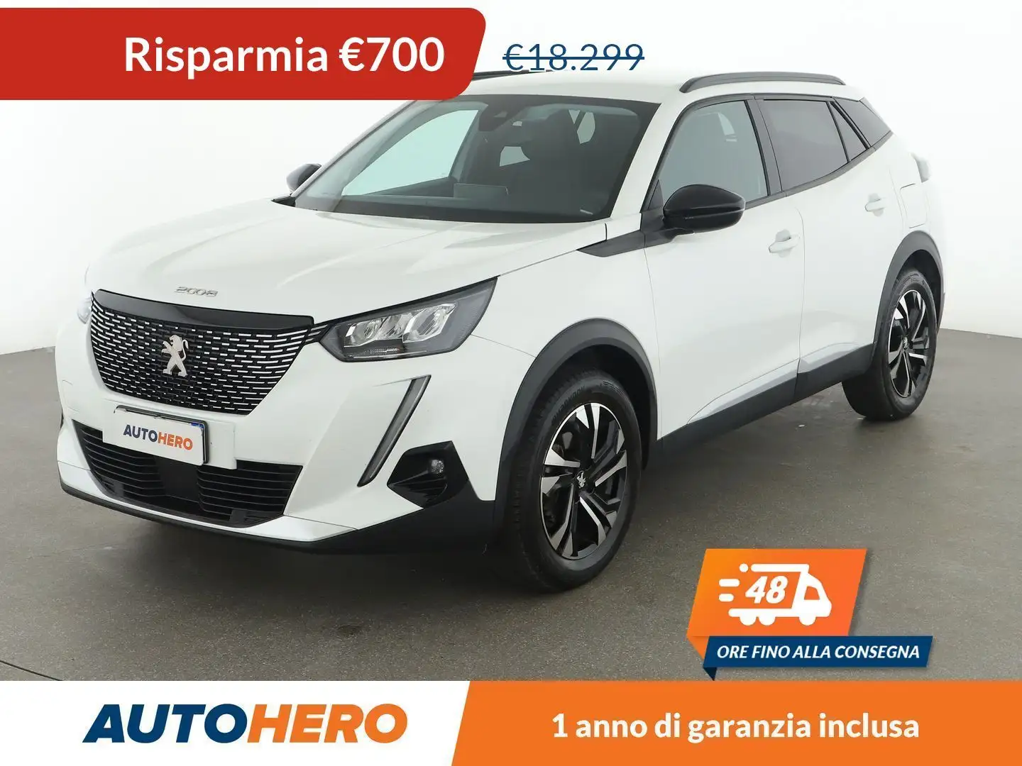 Peugeot 2008 1.2 PureTech Allure Pack 130 CV EAT8 Білий - 1