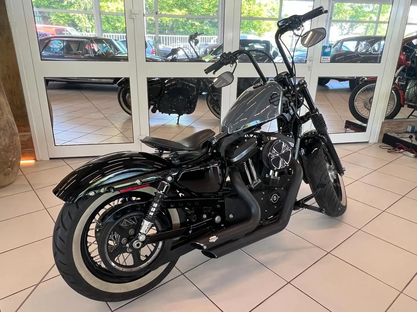Harley-Davidson XL 1200 Sportster Forty Eight Bobber Custom Szary - 2